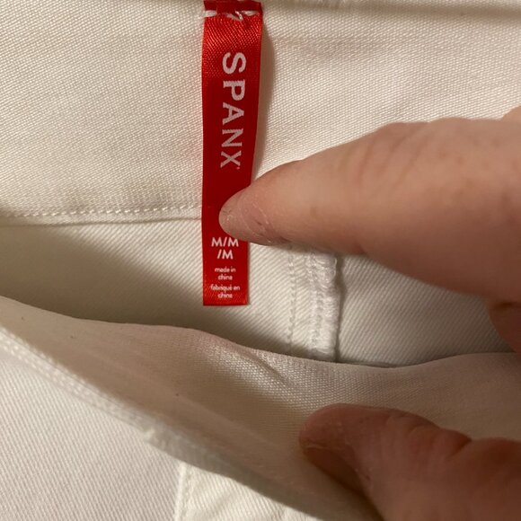 SpanxSupersmooth Stretch Twill Cropped Wide Leg Pant - Picture 2 of 7